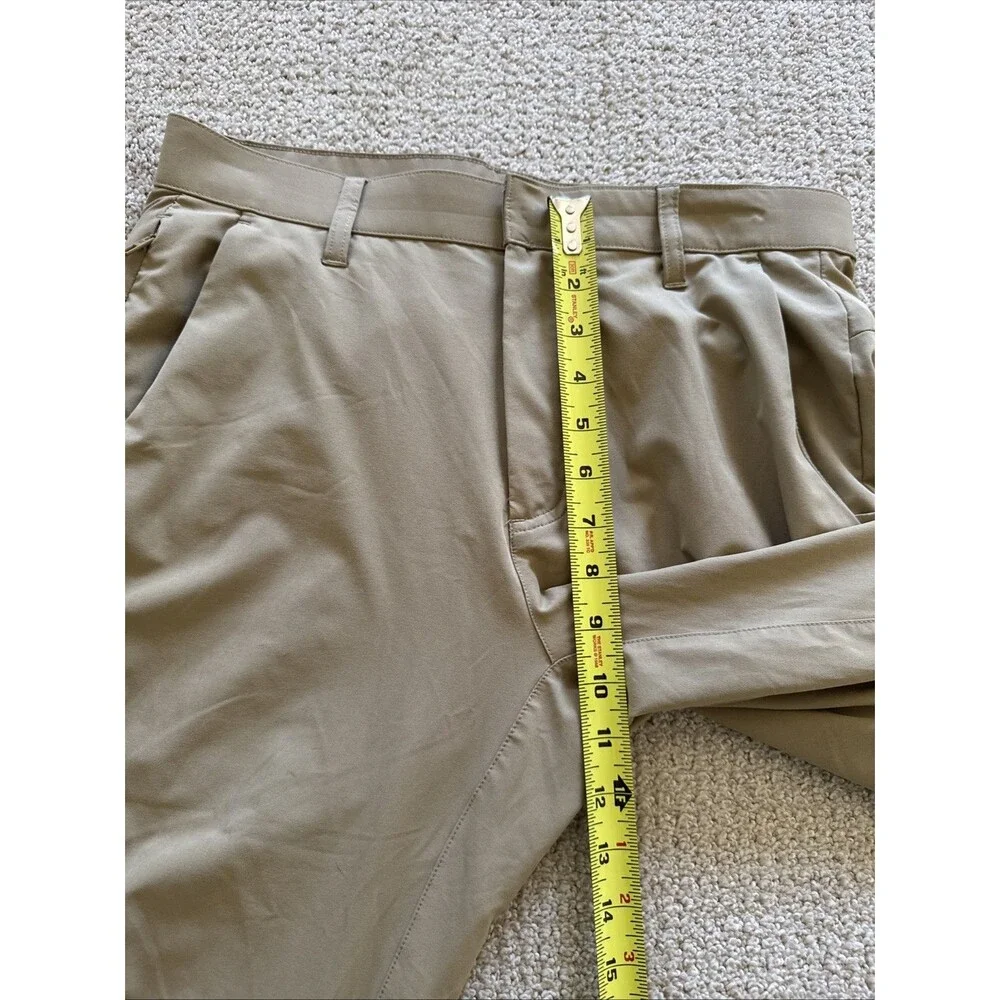 Fabletics Pants Mens 30x32 Beige The Don Trouser Slim Fit Chino EUC $125